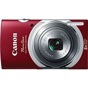 Canon PowerShot ELPH 140 Digital Camera (Red)