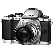 Olympus (r) OM-D E-M10 Silver Digital Camera