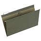 Quill Brand&reg; Standard Green Hanging File Folders 