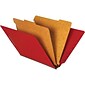 Quill Brand® End-Tab Fastener Folders with Partitions (Recycled)
