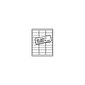 Quill® White and Clear Inkjet Labels