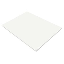 Prang Construction Paper, 18 x 24, White, 50 Sheets/Pack (P9217)