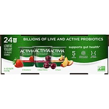 Activia Probiotic Variety Yogurt, 24/Pack (902-00477)