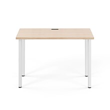 Union & Scale™ Essentials 42W Writing Desk, Natural (UN60411-C)