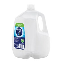 Pure Life Distilled Water, 1 Gallon. Bottle, 6/Pack (NLE12532472)