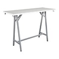 Safco Spark Teaming Table, 24 x 60, Fashion Gray (SPK6024SLFNGY)