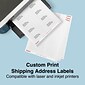 Staples® Laser/Inkjet Shipping Labels, 2" x 4", White, 10 Labels/Sheet, 250 Sheets/Pack, 2500 Labels/Box (ST18066-CC)