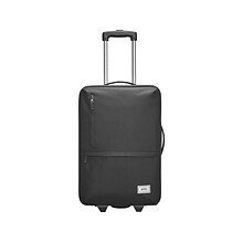 Solo New York Re:treat Polyester Carry-On Luggage, Black (UBN914-4)