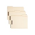 Smead Card Stock Classification Folders, Reinforced 1/3-Cut Tab, Letter Size, Manila, 50/Box (14538)