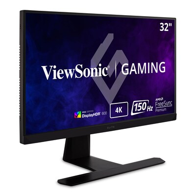 ViewSonic  32 4K Ultra HD 150 Hz LCD Gaming Monitor, Black (XG320U)