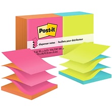 Post-it Pop-up Notes, 3 x 3, Poptimistic Collection, 100 Sheet/Pad, 12 Pads/Pack (R330NALT)