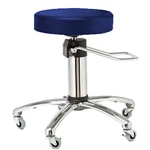 Brandt Hydraulic Surgeon Stool without Backrest, Navy (15511NAVY)