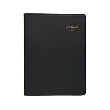 2024 AT-A-GLANCE 9 x 11 Monthly Planner, Black (70-260-05-24)