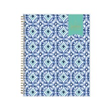 2024 Blue Sky Day Designer Tile 8.5 x 11 Weekly & Monthly Planner, Blue (101411-24)