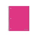 Oxford 1-Subject Plastic Notebooks, 9 x 11, College Ruled, 100 Sheets, Each (10590)