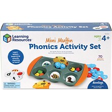 Learning Resources Mini Muffin Phonics Activity Set (LER5547)