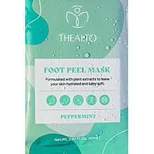 Thealto Peppermint Foot Peel & Pumice Stone, 4.06 oz., 2/Pack (BTN100003)