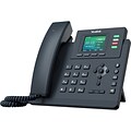 YeaLink SIP-T33G 4-Line Telephone, Classic Gray (1301046)