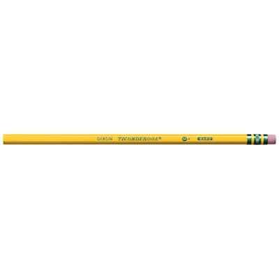 Ticonderoga The World's Best Pencil Wooden Pencil, 2.2mm, #3 Hard Lead, Dozen (X13883X)