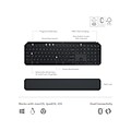 Logitech MX Keys S Wireless Ergonomic Keyboard and Optical Mouse Combo, Black (920-012274)