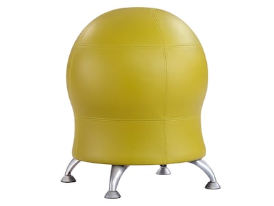 Safco Zenergy Armless Vinyl Ball Chair, Green (4751GV)