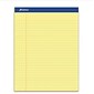 Ampad Evidence Notepad, 8.5" x 11.75", Wide Ruled, Canary, 50 Sheets/Pad, 12 Pads (20-270)