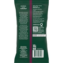 Starbucks Caffe Verona Ground Coffee, Dark Roast, 2.5 oz., 18/Box (11018192)