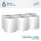 Scott Pro Hardwound Paper Towels, 1-ply, 900 ft./Roll, 6 Rolls/Carton (43959)