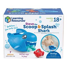 Learning Resources Steve the Scoop & Splash Shark Set (LER9146)