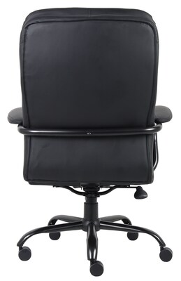 Boss Office Products Bariatric CaresoftPlus Vinyl Executive Big & Tall Chair, Black (B991-CP)
