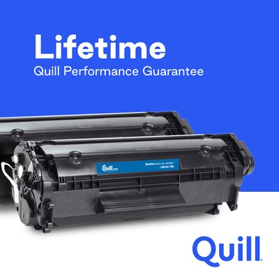 Quill Brand® Remanufactured Black Standard Yield MICR Toner Cartridge Replacement for HP 82A (C4182X) (Lifetime Warranty)