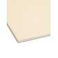 Smead 100% Recycled Classification Folders, Reinforced 1/3-Cut Tab, Letter Size, Manila, 50/Box (14547)