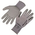 Ergodyne ProFlex 7024 PU Coated Cut-Resistant Gloves, ANSI A2, Gray, Medium, 1 Pair (10403)