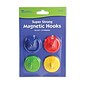 Learning Resources Super Strong Magnetic Hooks 1.5" in Diameter, 4 Pieces (LER2694)