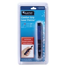 Quartet Laser Pointer, Custom Grip, Pocket Clip, 500 Yards, Blue