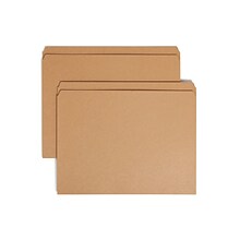 Smead File Folders, Reinforced Straight-Cut Tab, Letter Size, Kraft, 100/Box (10710)