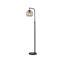 Simplee Adesso Globe 60 Metal Floor Lamp with Globe Shade (AF47013-01)