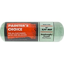 Wooster Brush Painters Choice Paint Roller Cover, 9L, 0.75 Nap, Dozen (00R3390090)