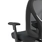 Quill Brand® Carder Mesh Back Fabric Computer and Desk Chair, Black (24115-CC)