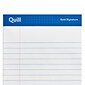 Quill Brand® Gold Signature Premium Series Legal Pad, 5" x 8", Legal Ruled, White, 50 Sheets/Pad, 12 Pads/Pack (742316)