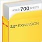 Pendaflex Expanding Colored File Pockets, Letter, 8 1/2"H x 11"W, 3 1/2" Expansion, 1/Ea