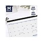 2024 AT-A-GLANCE 21.75" x 17" Monthly Desk Pad Calendar, Blue/Gray (SW200-00-24)