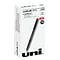 uniball Onyx Rollerball Pen, Fine Point, 0.7mm, Red Ink, Dozen (60144)