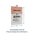 Alterra Donut Shop Blend Coffee Flavia Freshpack, Medium Roast, 100/Carton (MDRA200)