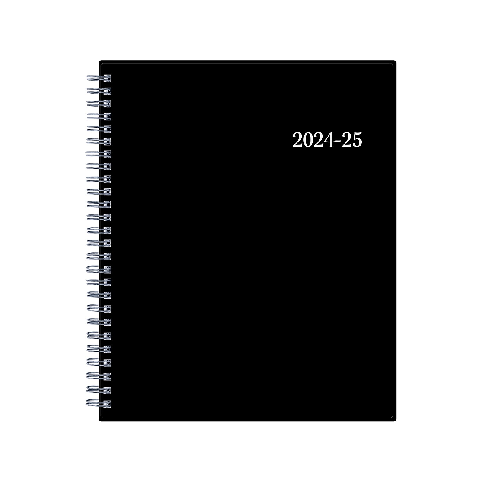 2024-2025 Blue Sky Enterprise 7 x 9 Academic Weekly & Monthly Planner, Plastic Cover, Black (131982-A25)