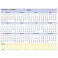 2024 AT-A-GLANCE QuickNotes 16 x 12 Yearly Wet-Erase Wall Calendar, Reversible (PM550B-28-24)