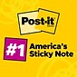 Post-it Notes, 1 3/8" x 1 7/8", Beachside Café Collection, 100 Sheet/Pad, 24 Pads/Pack (65324APVAD)