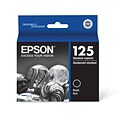 Epson T125 Black Standard Yield Ink Cartridge, Prints Up to 385 Pages (T125120-S)