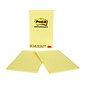 Post-it Notes, 5" x 8", Canary Collection, Lined, 50 Sheet/Pad, 2 Pads/Pack (663-YW)