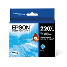 Epson T220XL Cyan High Yield Ink Cartridge   (T220SL220-S)